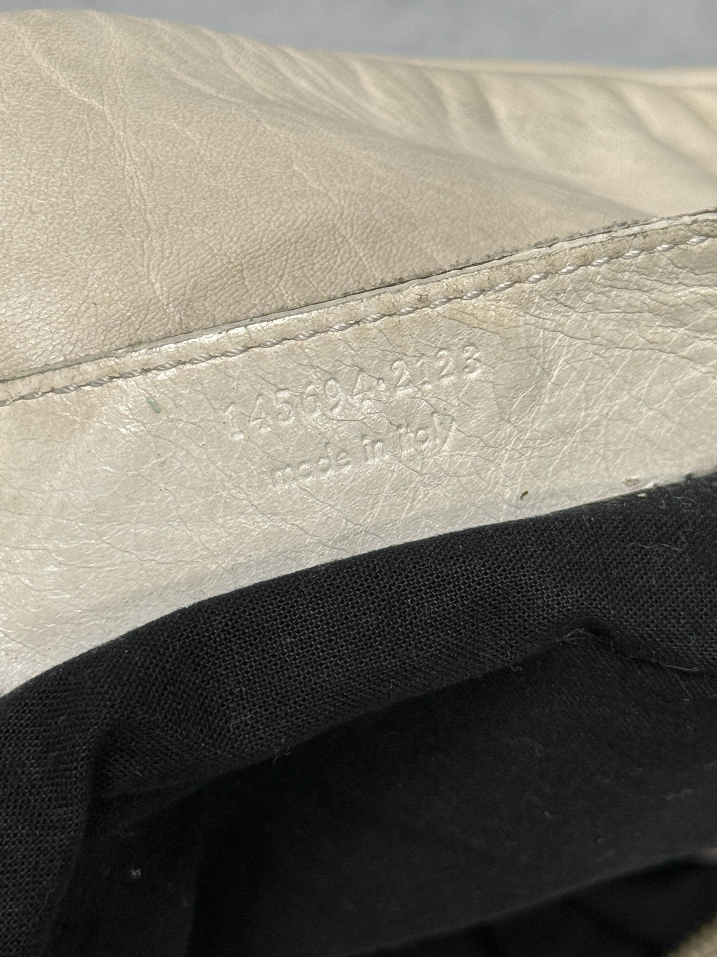 Balenciaga Box Bag White Chevre Leather