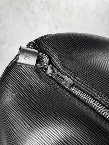 Louis Vuitton Keepall 55 Black Epi Leather 2006
