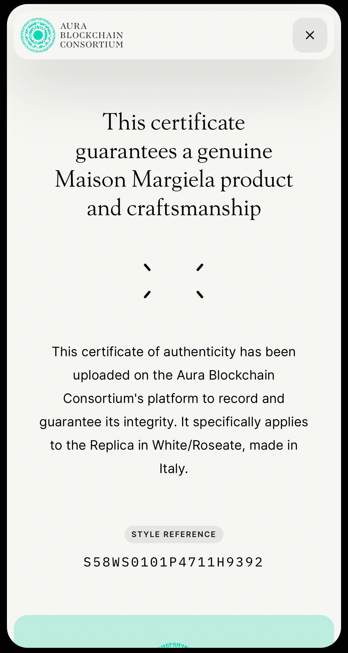 Maison Margiela Replica White/Roseate (36.5)