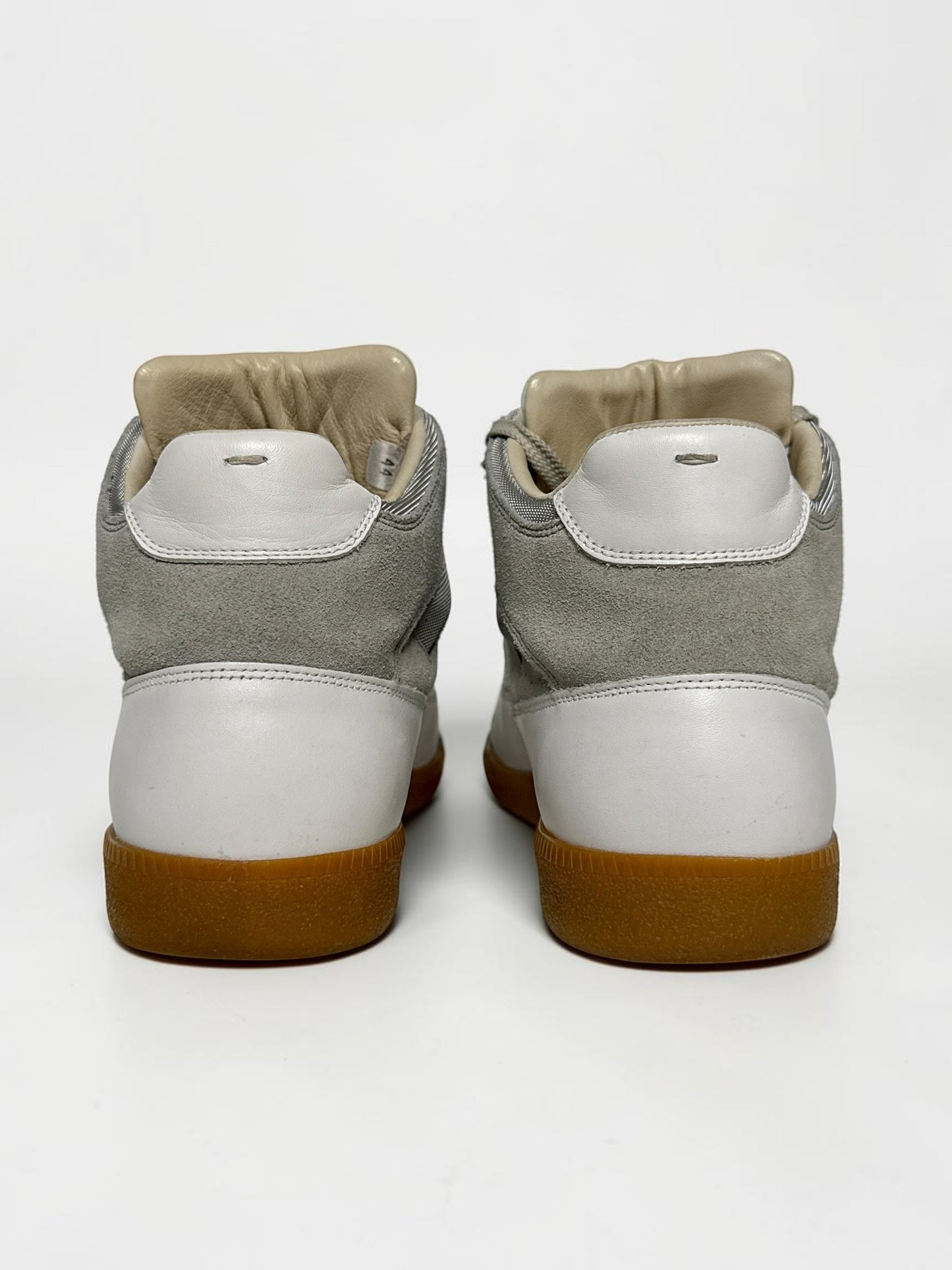 2010 Maison Margiela Paneled Mid-Top GATs White/Grey (44)