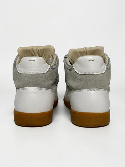 2010 Maison Margiela Paneled Mid-Top GATs White/Grey (44)