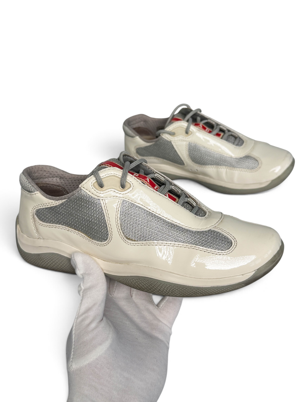 Prada Vintage America’s Cup Trainer White (37.5)