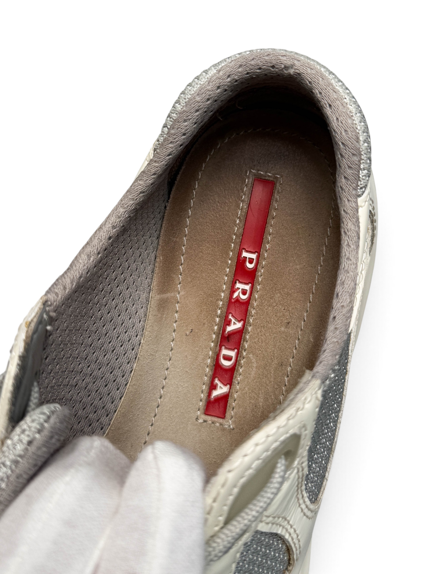 Prada Vintage America’s Cup Trainer White (37.5)