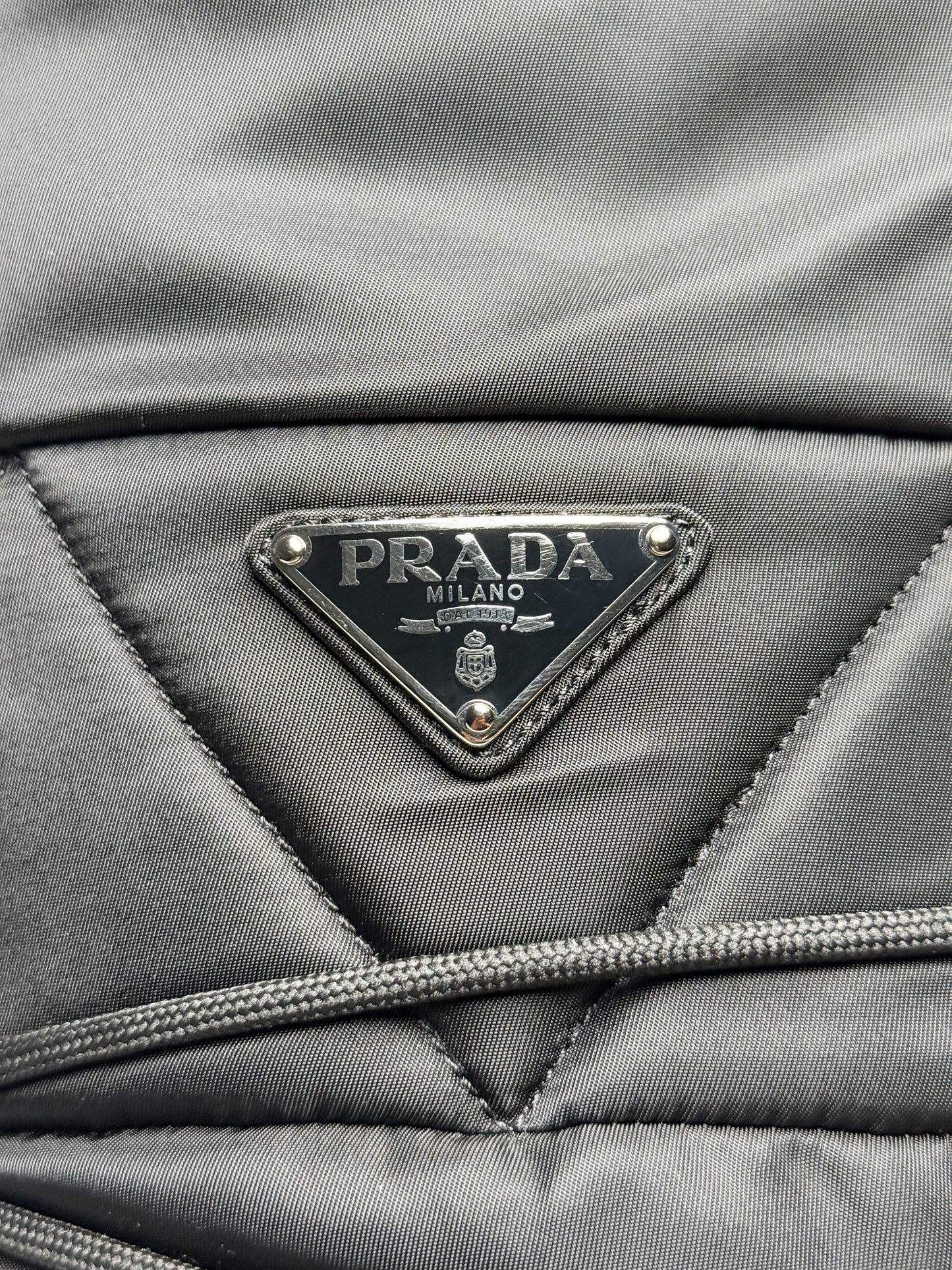 Prada Apres Ski Boots Nylon Gabardine/Saffiano Leather (44)