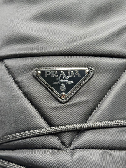 Prada Apres Ski Boots Nylon Gabardine/Saffiano Leather (44)