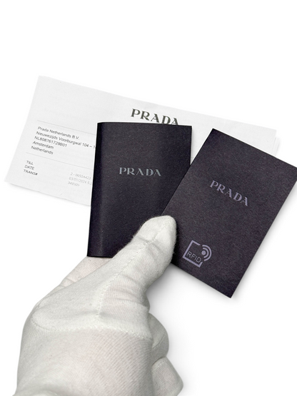 Prada Apres Ski Boots Nylon Gabardine/Saffiano Leather (44)