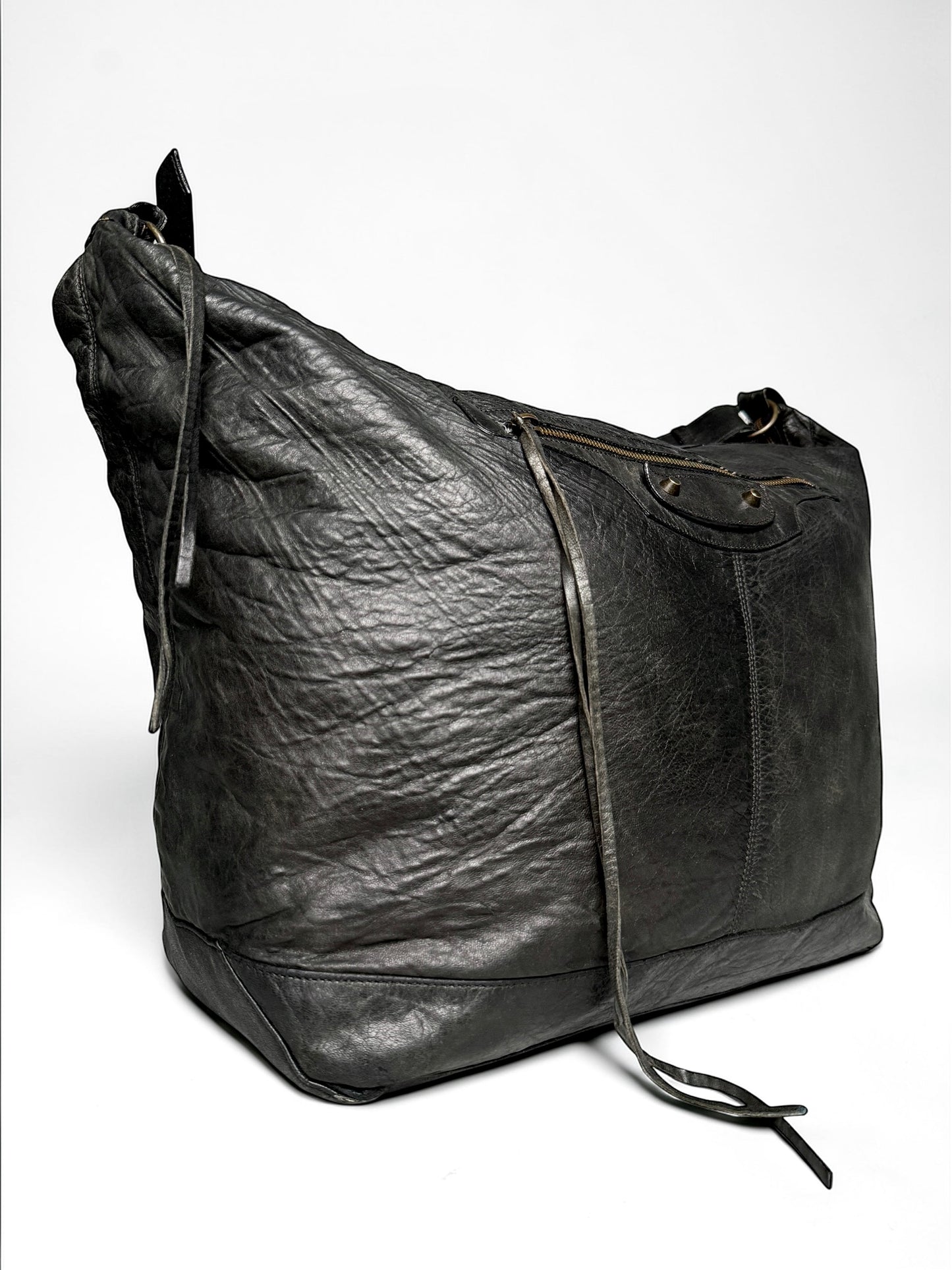 Balenciaga Courier XL Bag Dark Green
