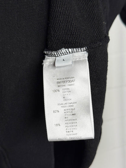 Givenchy Lion Embroidered Hoodie with Faux Fur (L)