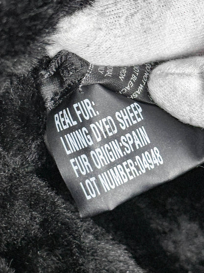 Prada Logo Shield Trapper Hat Nylon/Fur