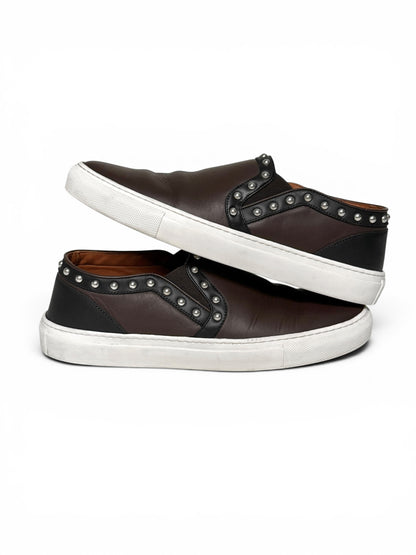 Givenchy Studded Leather Slip-On Sneaker (42)