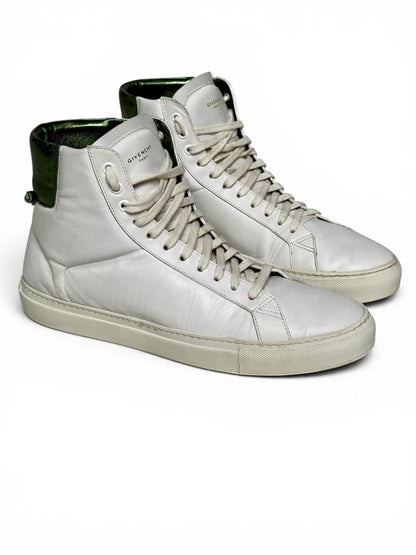 Givenchy High-Tops White/Green Metallic (44)
