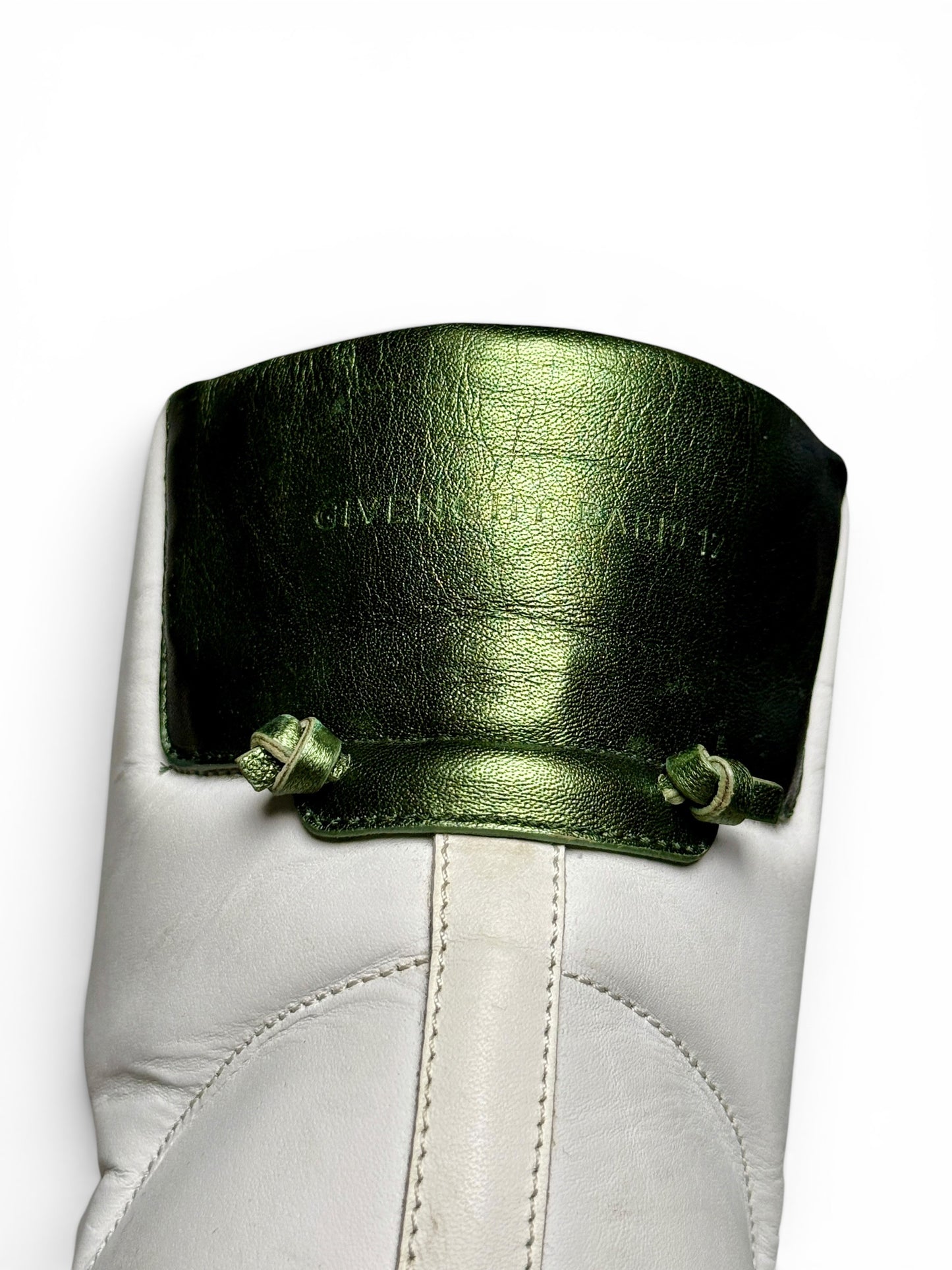 Givenchy High-Tops White/Green Metallic (44)