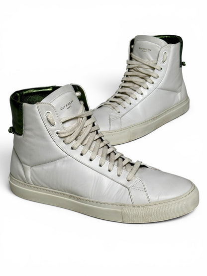Givenchy High-Tops White/Green Metallic (44)