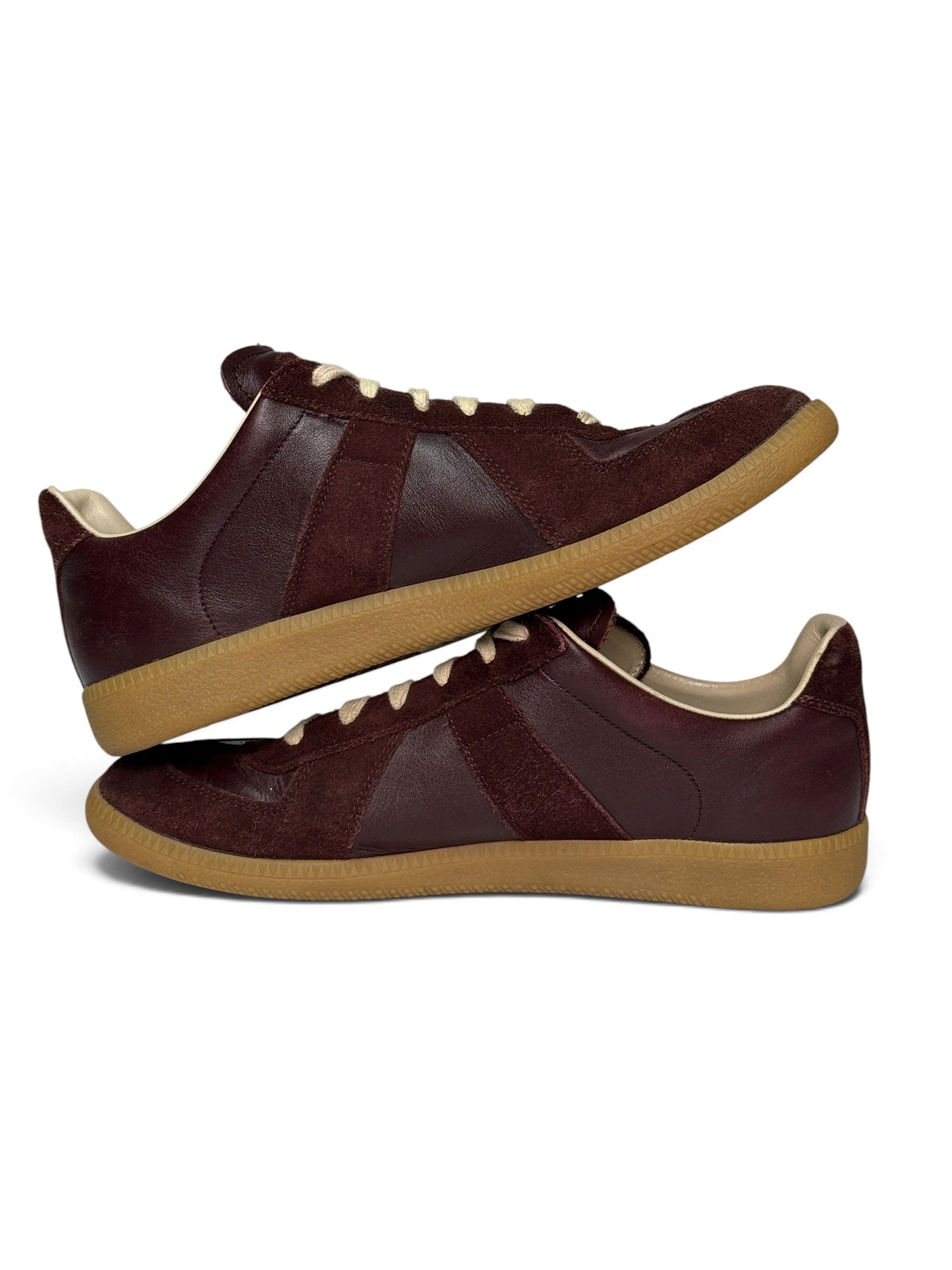 Maison Margiela GATs Burgundy