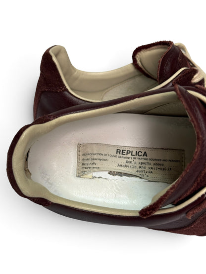 Maison Margiela GATs Burgundy