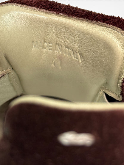 Maison Margiela GATs Burgundy