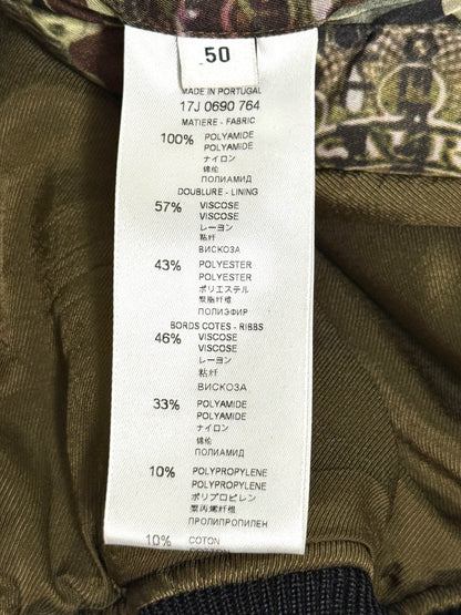 Givenchy SS2017 Dollar Camo Satin Bomber Jacket