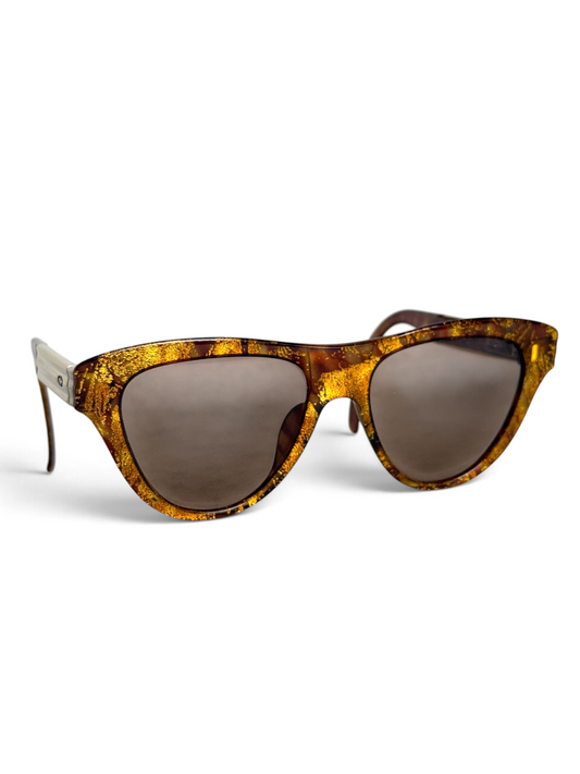 Dior Vintage Womens Sunglasses Multicolor 1970s