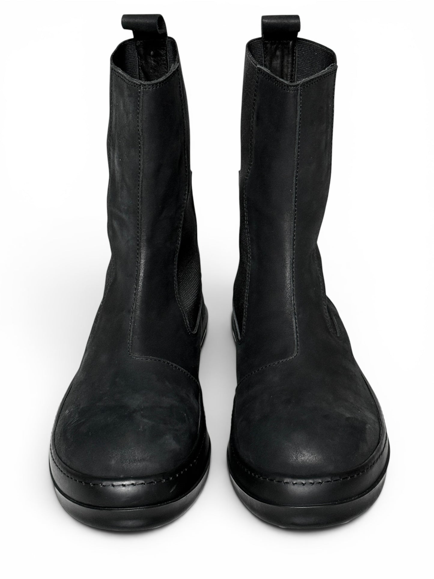 Rick Owens Bozo Chelsea Boots Nubuck Leather (43)