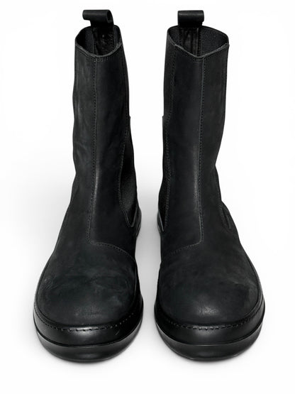 Rick Owens Bozo Chelsea Boots Nubuck Leather (43)