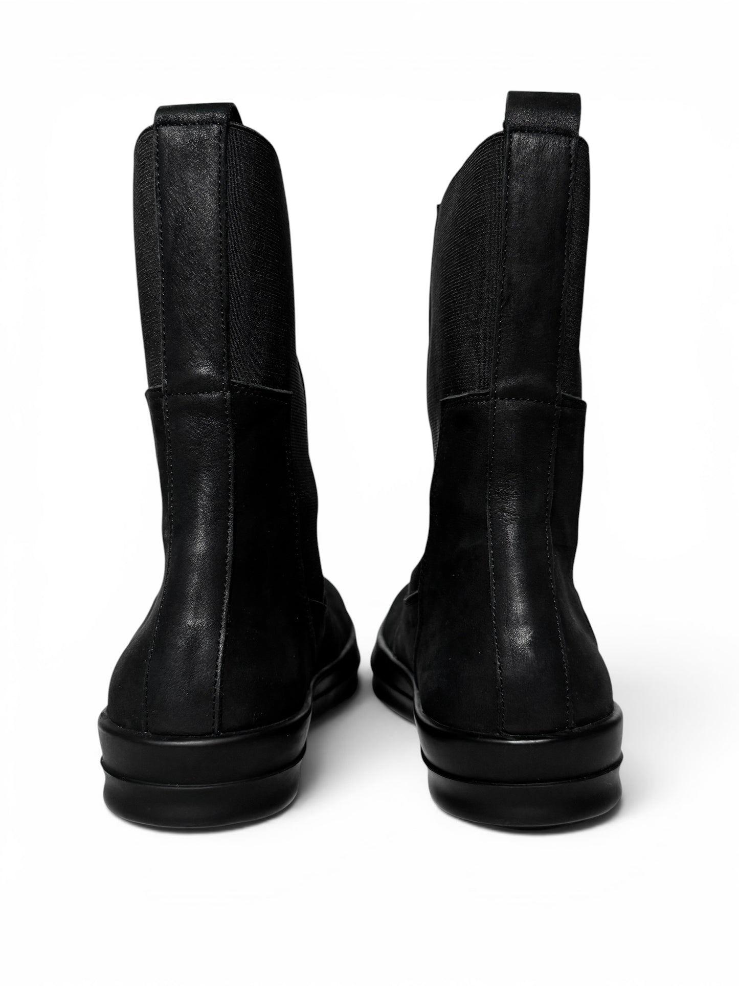 Rick Owens Bozo Chelsea Boots Nubuck Leather (43)