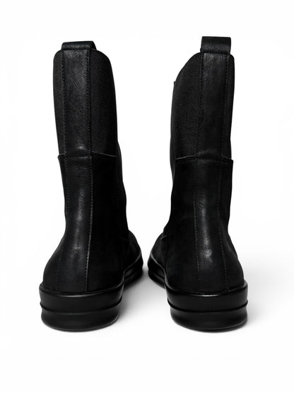Rick Owens Bozo Chelsea Boots Nubuck Leather (43)