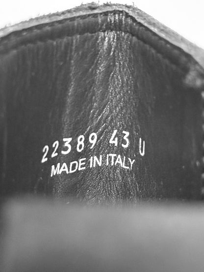 Rick Owens Bozo Chelsea Boots Nubuck Leather (43)