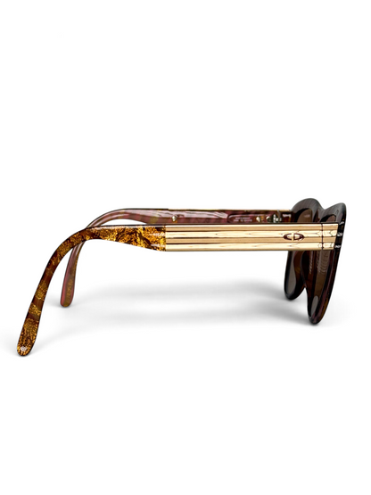 Dior Vintage Womens Sunglasses Multicolor 1970s