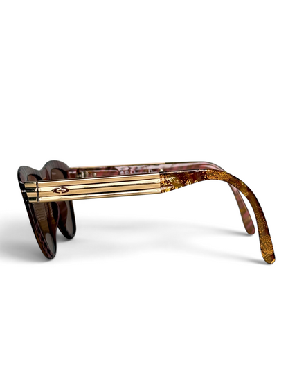 Dior Vintage Womens Sunglasses Multicolor 1970s