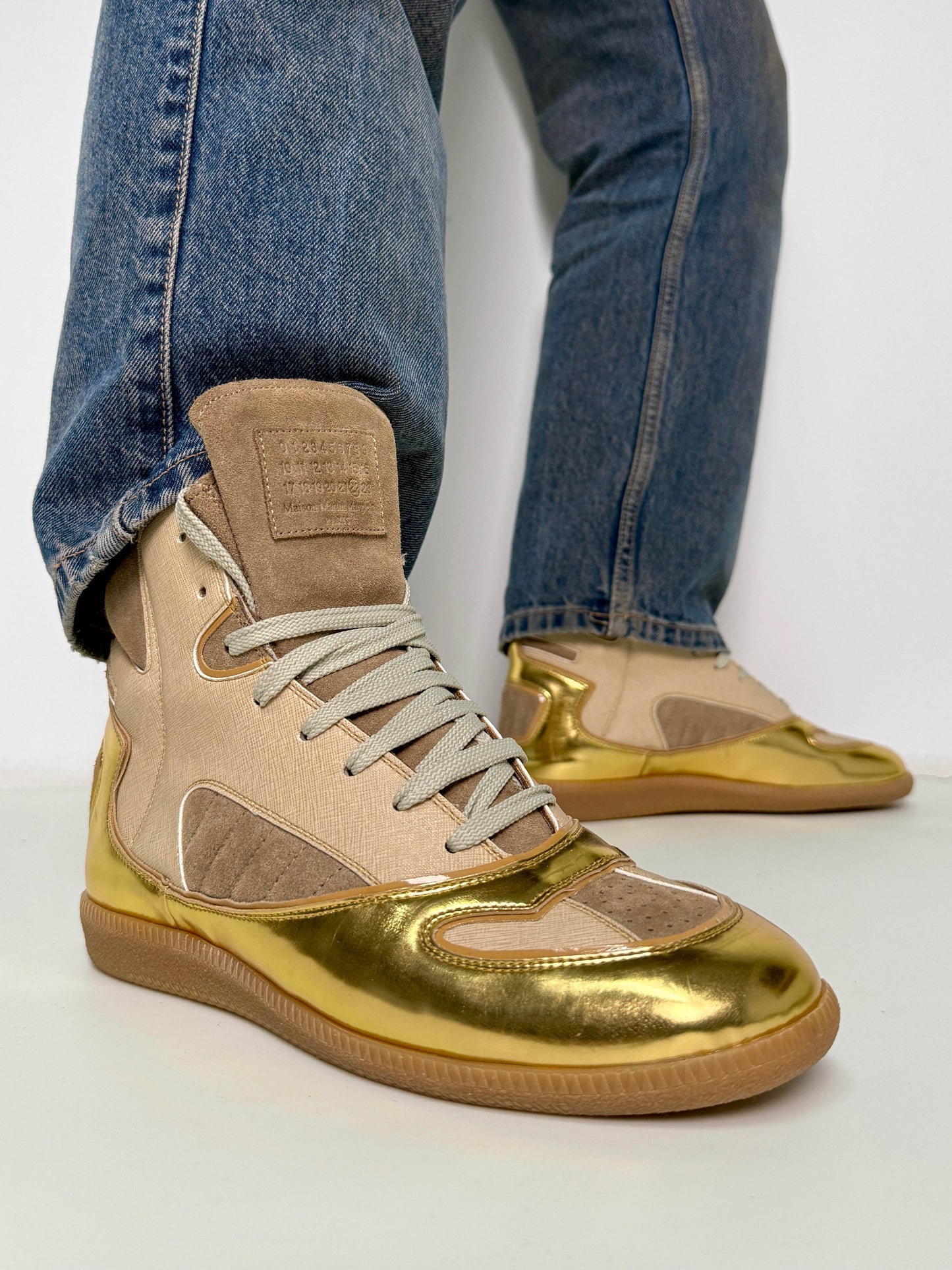 Maison Margiela Gold "Cadillac" Hightop (41)