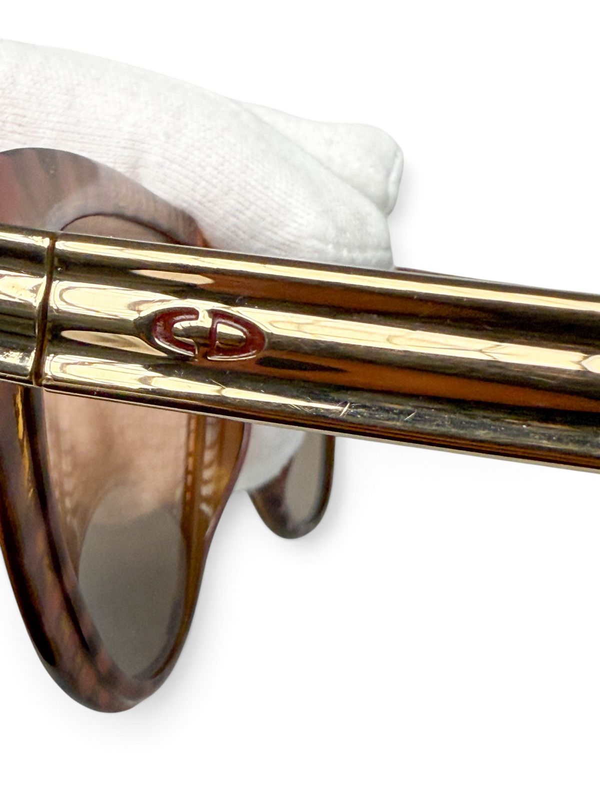 Dior Vintage Womens Sunglasses Multicolor 1970s