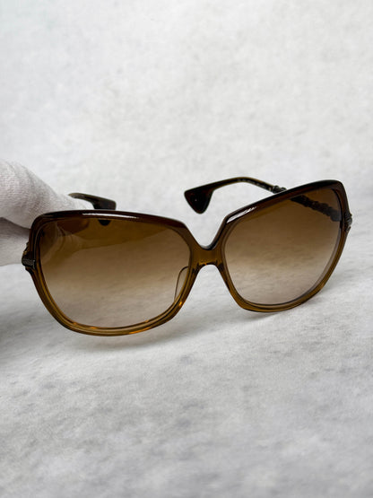 Chrome Hearts IKU-IKU Sunglasses Brown