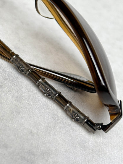 Chrome Hearts IKU-IKU Sunglasses Brown