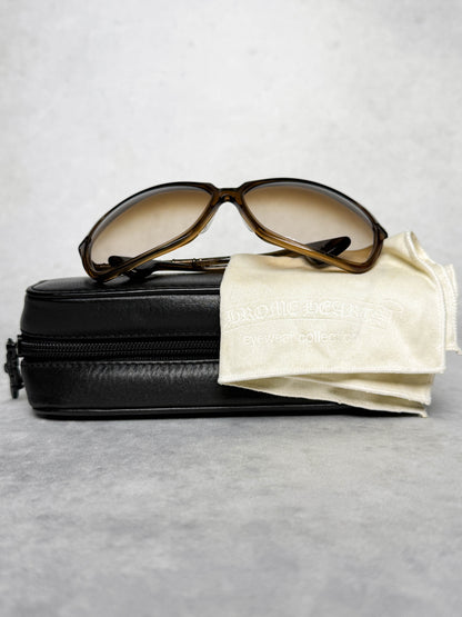 Chrome Hearts IKU-IKU Sunglasses Brown