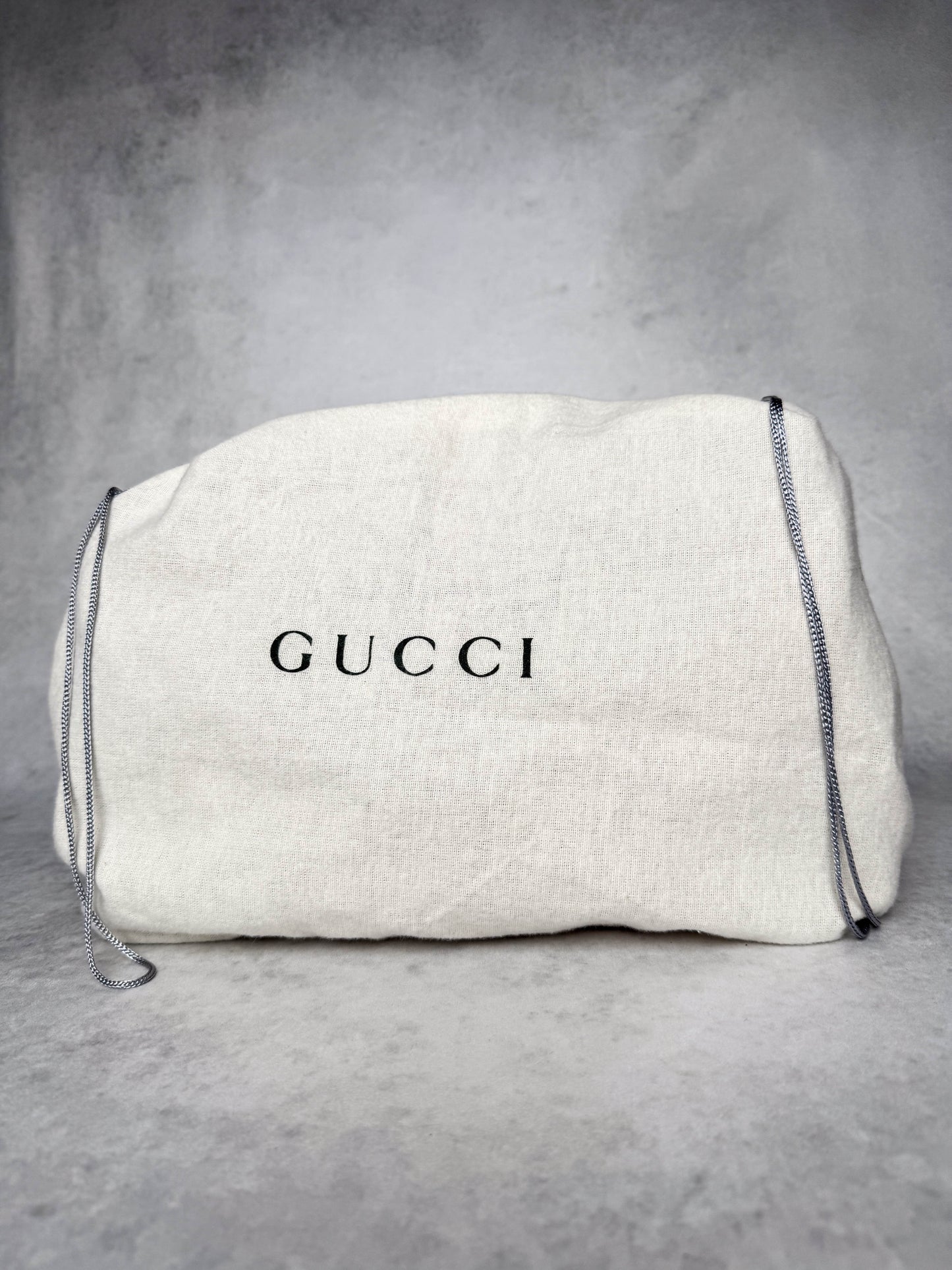 Gucci Vintage 70's Boston Handbag Canvas GG