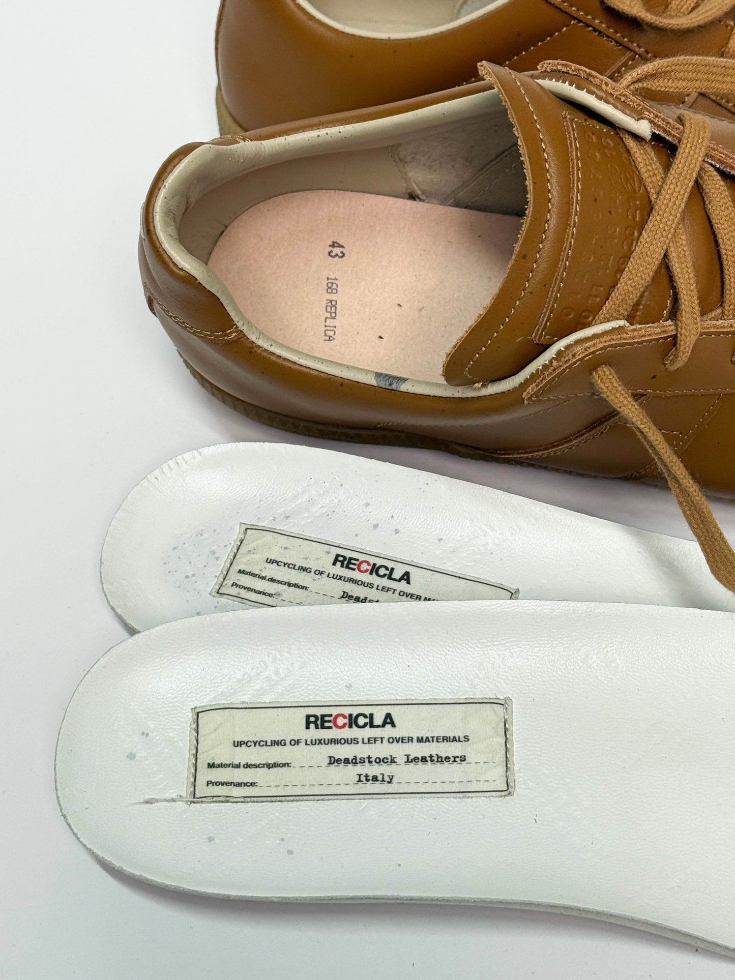 Maison Margiela "Recicla" GAT Sneaker Brown (43)