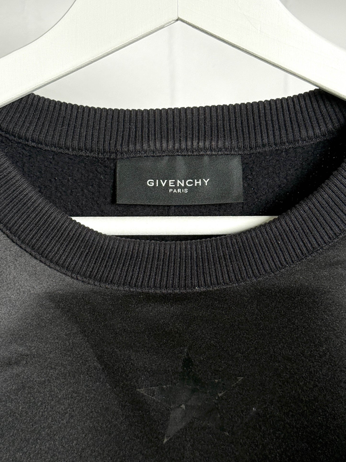 Givenchy SS2013 Madonna Star Print Sweatshirt Cotton/Satin Mix (M)