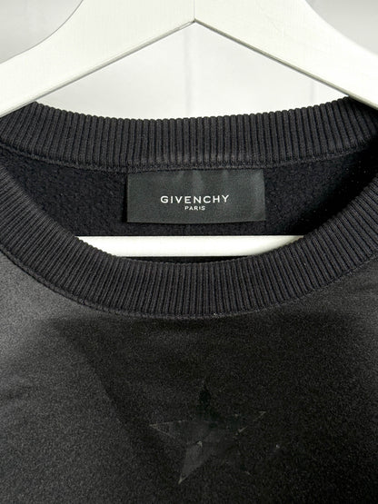 Givenchy SS2013 Madonna Star Print Sweatshirt Cotton/Satin Mix (M)