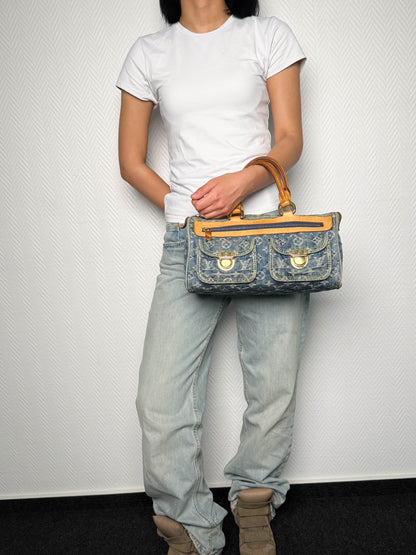 Louis Vuitton Speedy Neo Denim Bag