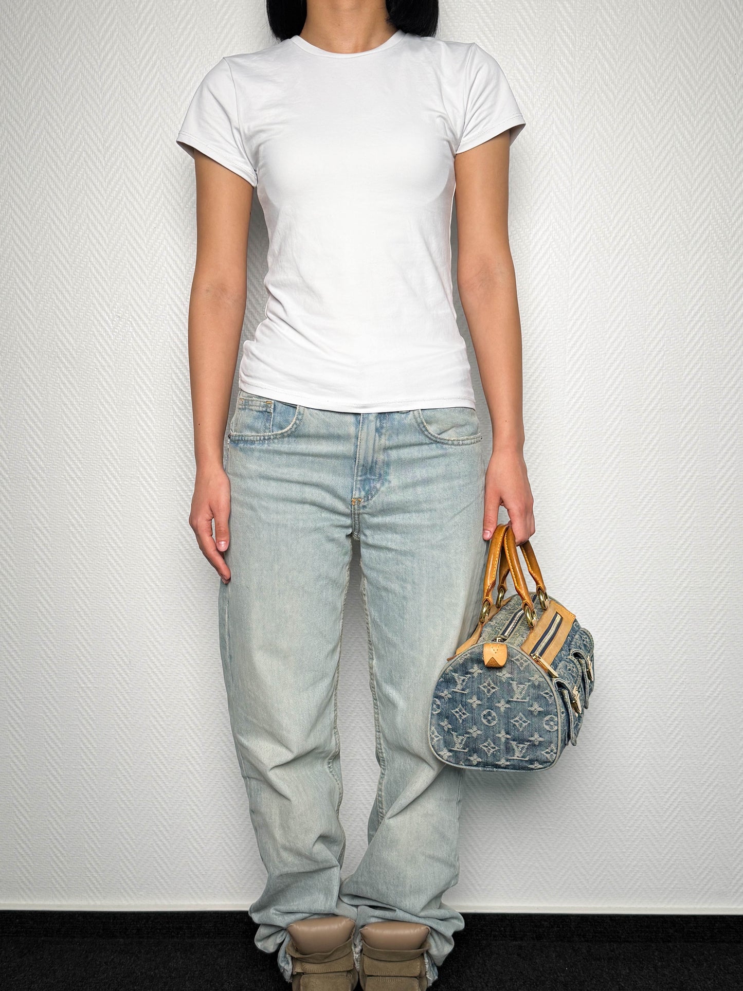 Louis Vuitton Speedy Neo Denim Bag