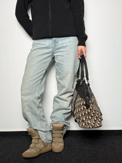Dior Vintage Trotter Bag Oblique Monogram
