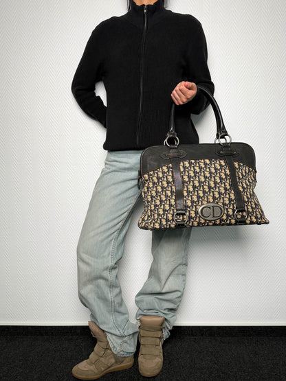 Dior Vintage Trotter Bag Oblique Monogram