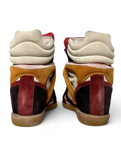 Isabel Marant Bekett Wedge Sneaker (41)