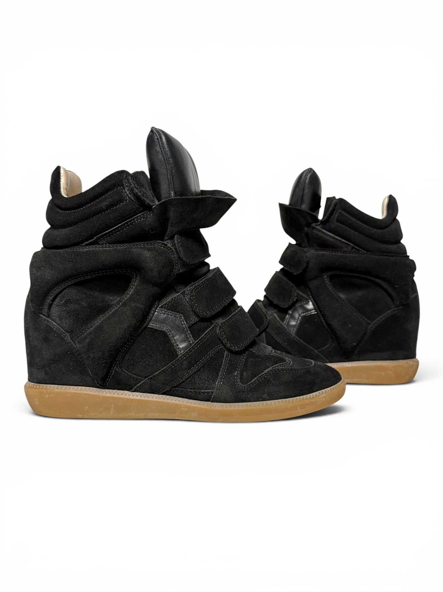 Isabel Marant Bekett Wedge Sneaker Black (40)