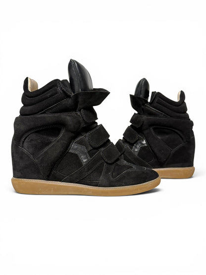 Isabel Marant Bekett Wedge Sneaker Black (40)