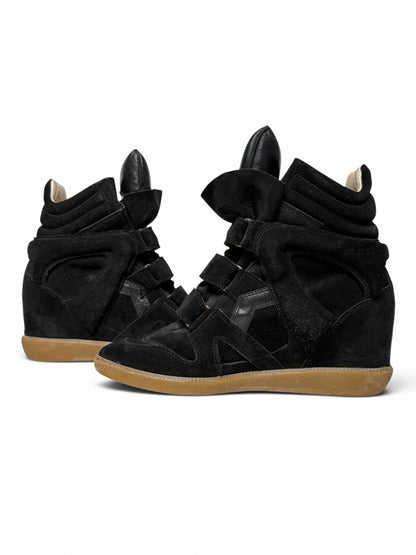 Isabel Marant Bekett Wedge Sneaker Black (40)