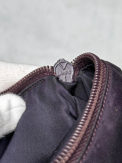 Prada Nylon Pochette Dark Purple