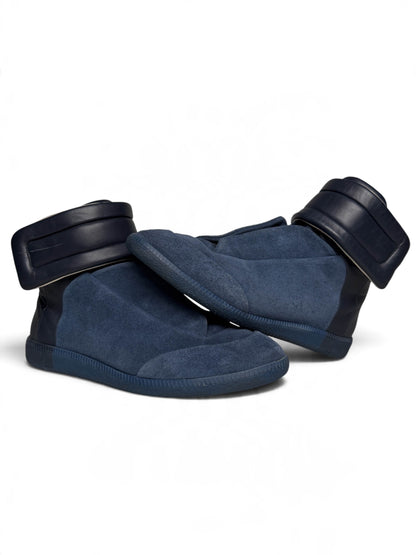 Maison Margiela Future High Dark Blue Suede