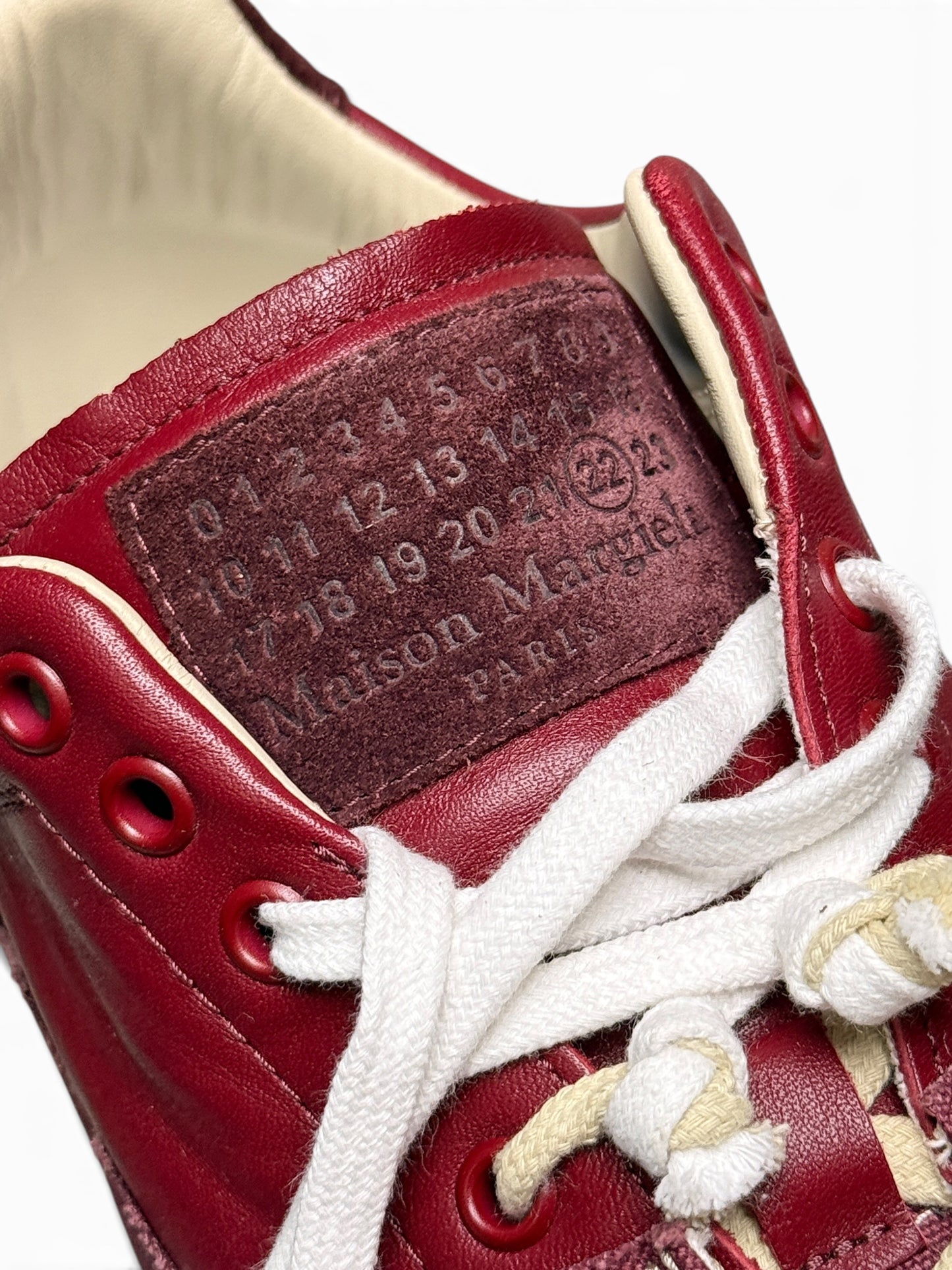 Maison Margiela Evolution Low-Top Bordeaux (44)