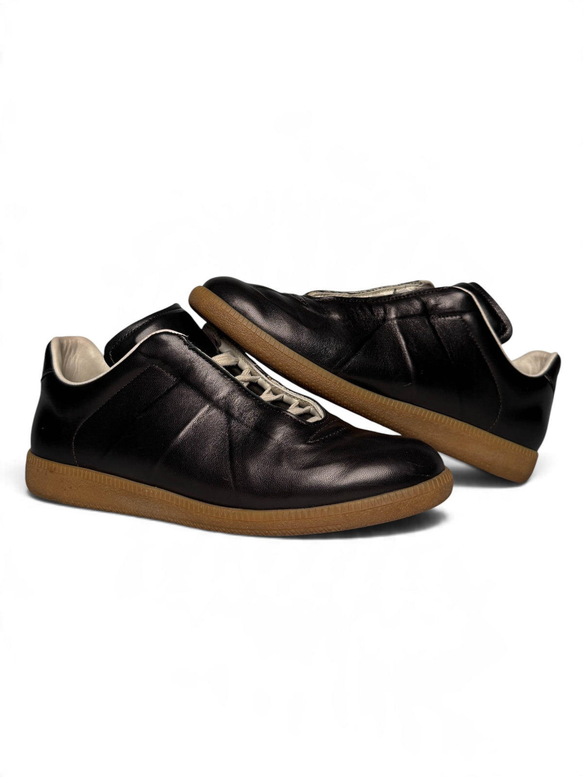 Maison Margiela 'Layered' GATs Dark Brown